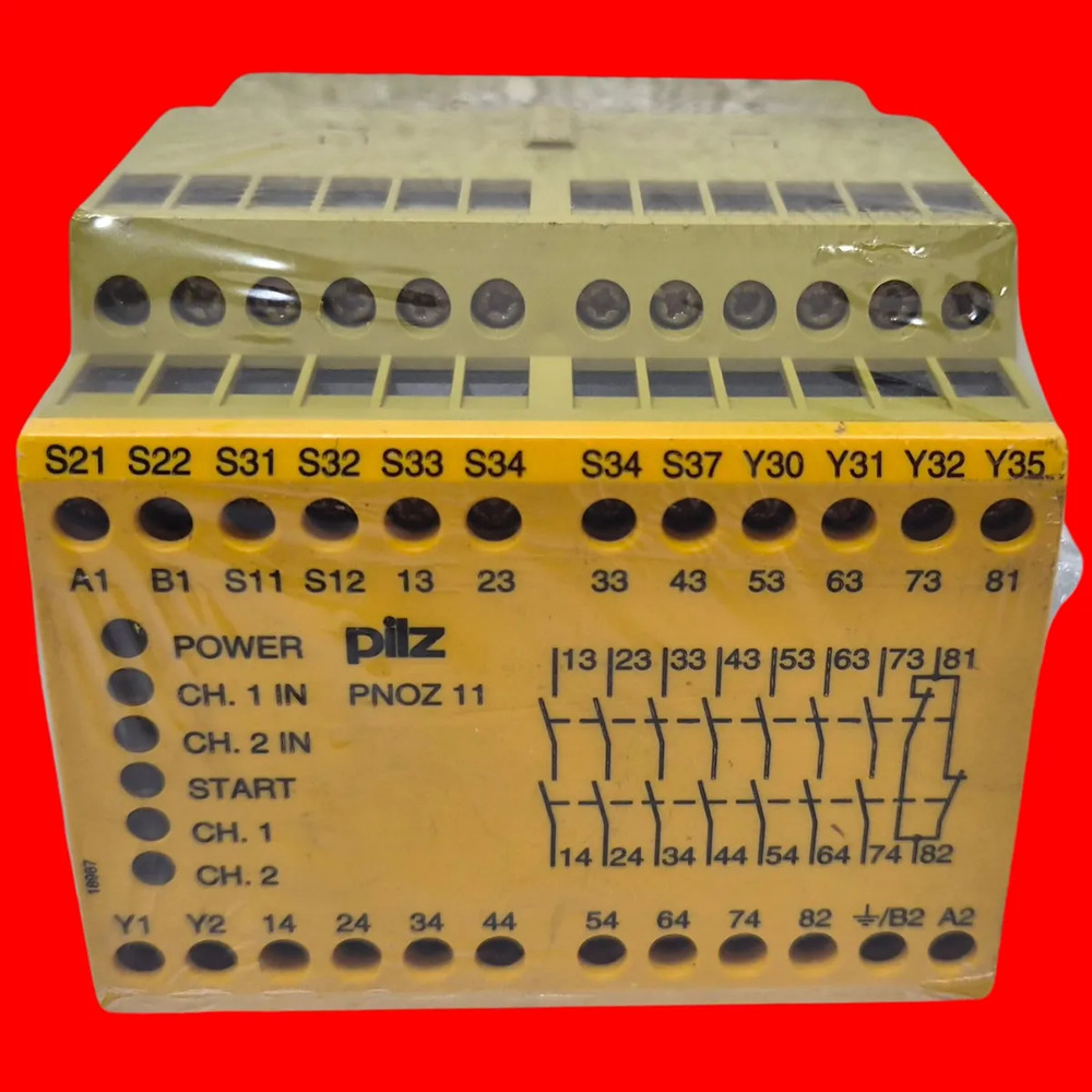 Pilz Pnoz 11 230 Vac 24 Vdc 7s10 (774086) - Imagen 4