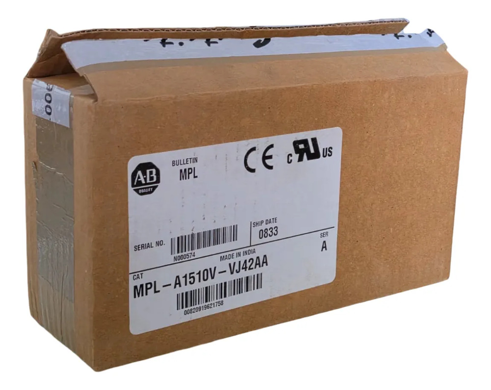 Allen Bradley Mpl-a1510v-vj42aa Servomotor Kinetix