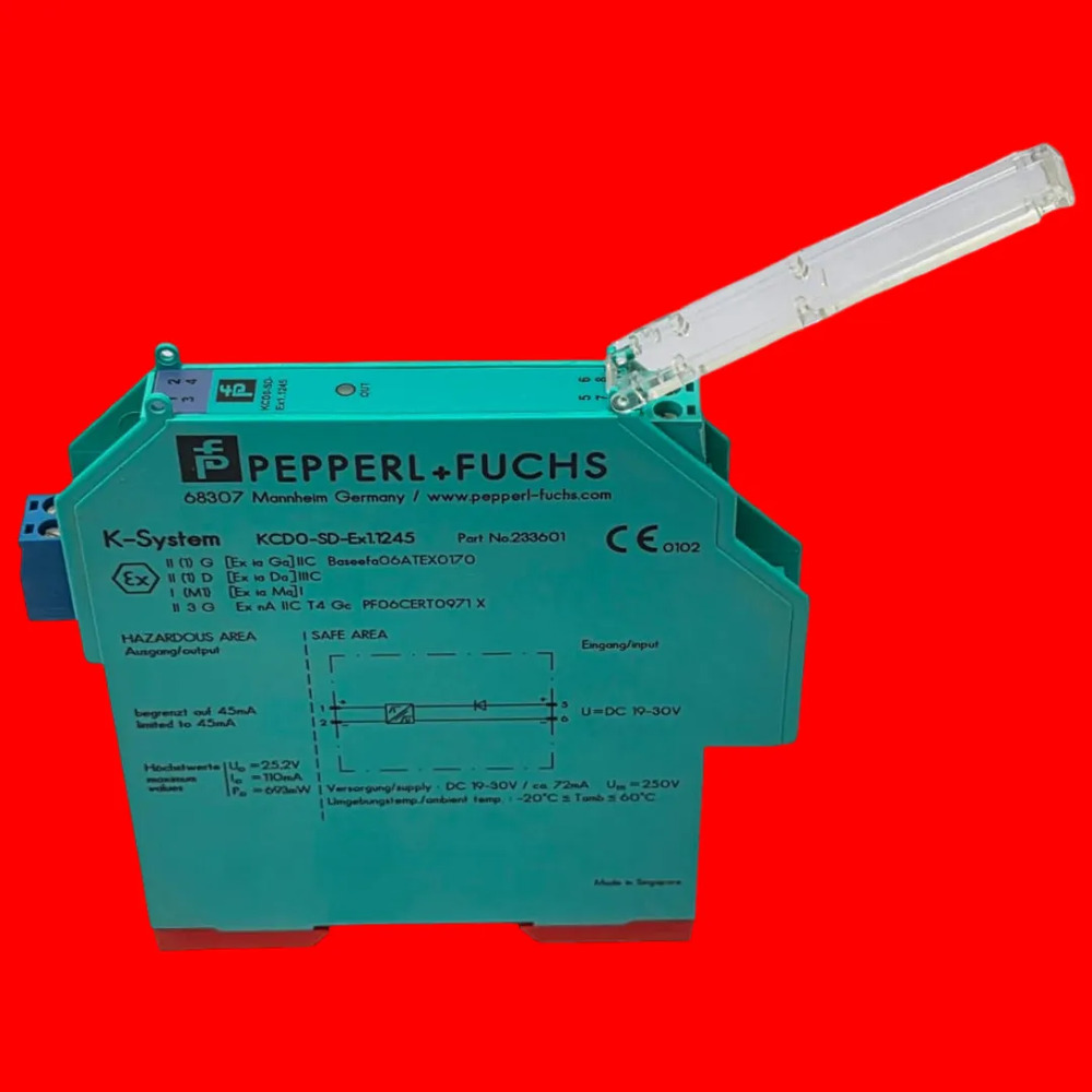 Pepperl+fuchs Kcd0-sd-ex1.1245 Solenoide Driver 233601 - Imagen 3