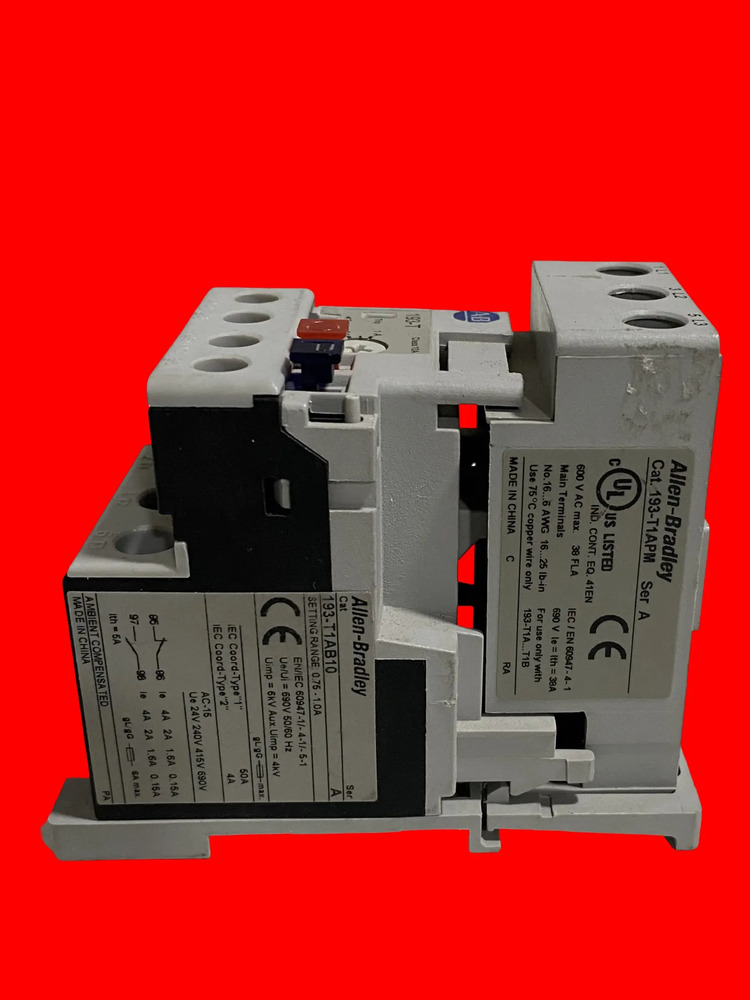 Allen Bradley 193-t1apm Setting Range - Imagen 3