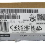 Base Unit Siemens 6es7193-6pa00-0aa0 Et200sp Original