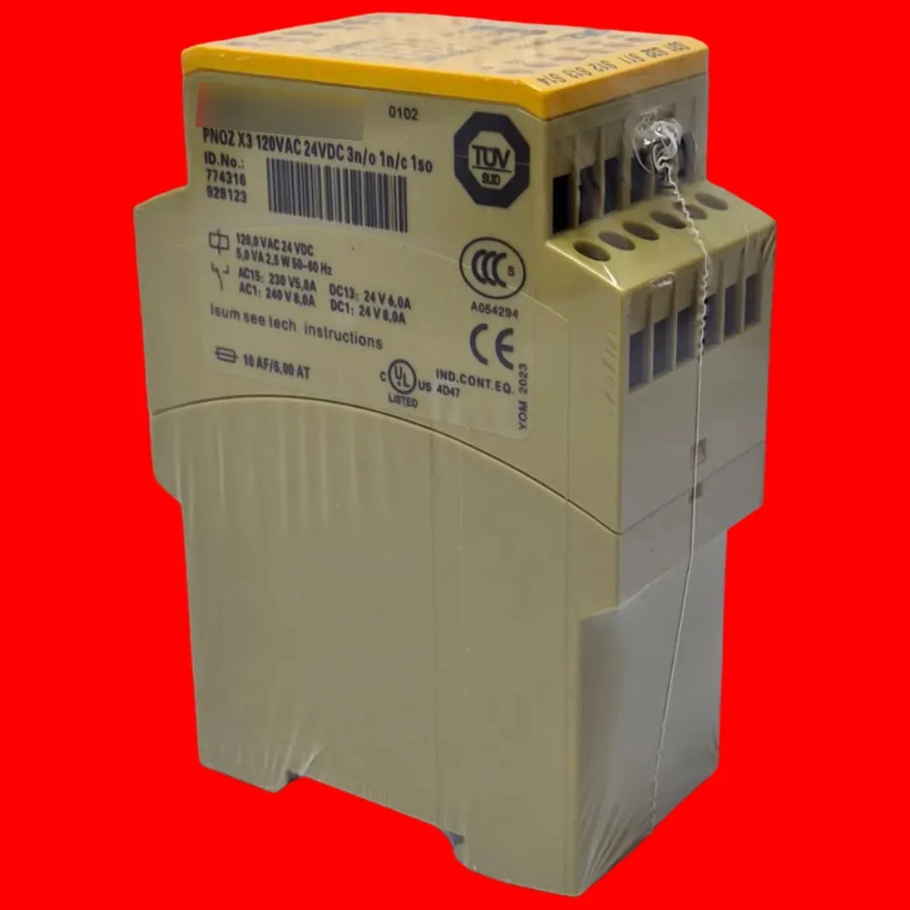 Pnoz-x3-120 Pilz Safety Relay Pnoz X3 120vac/24vdc 774316 - Imagen 2