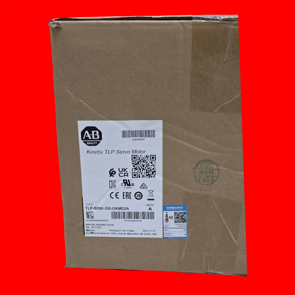 Tlp-b200-300-dkmd2a Servomotor Industrial Allen-bradley - Imagen 3