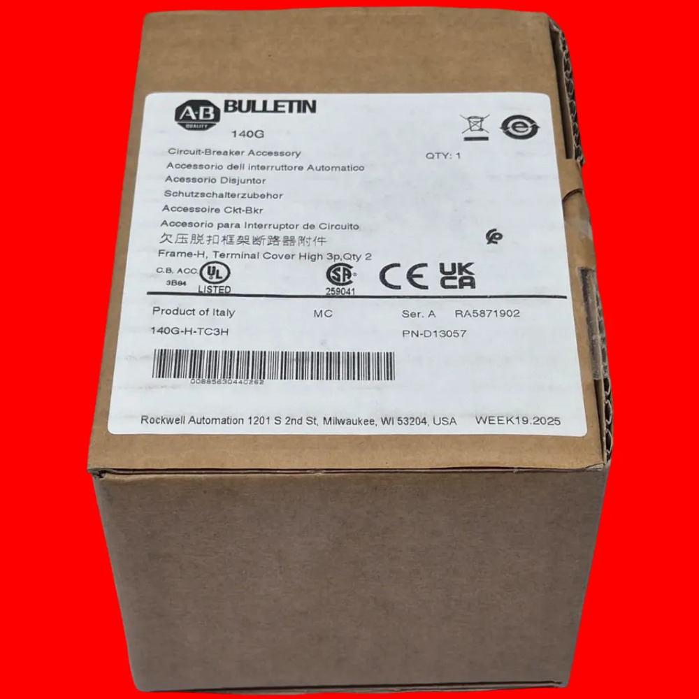 Allen Bradley 140g-h-tc3h Cubierta Terminal 3 Plos 50hz - Imagen 2