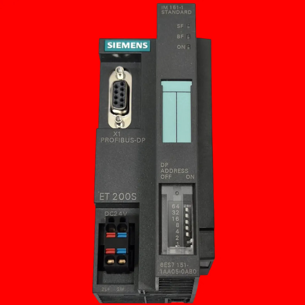 Modulo Siemens 6es7151-1aa05-0ab0 Et 200s Profibus - Imagen 2