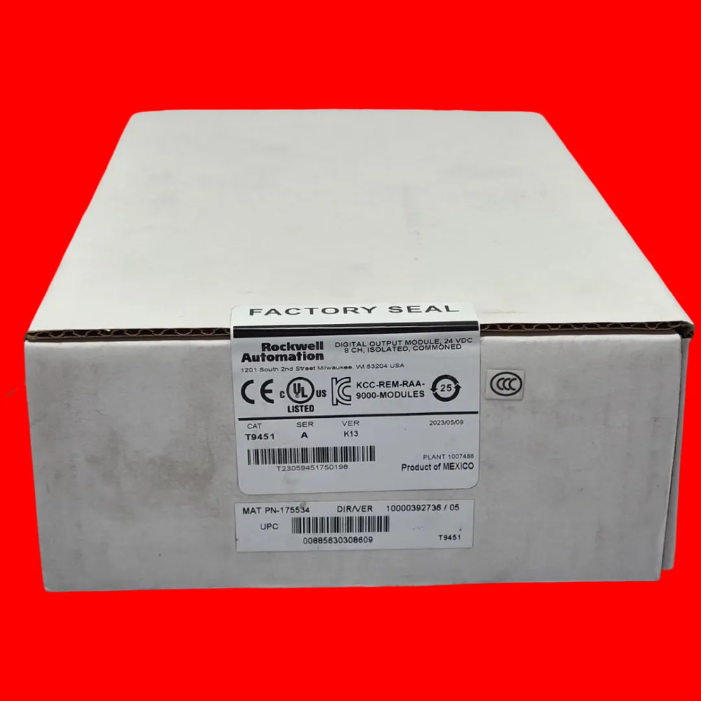 Allen-bradley T9451 8 Point Digital Output Module - Imagen 2