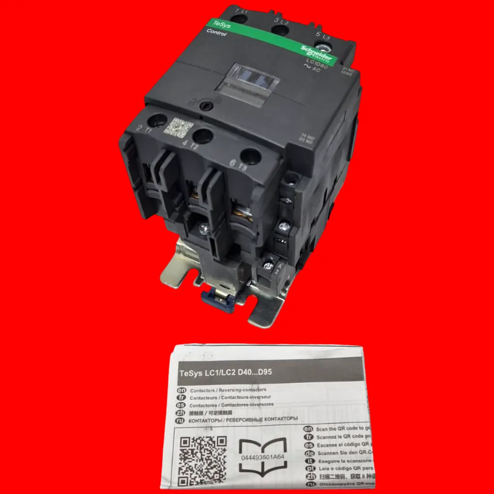 Contactor Electromagnético Schneider Electric Lc1d80g7 - Imagen 2