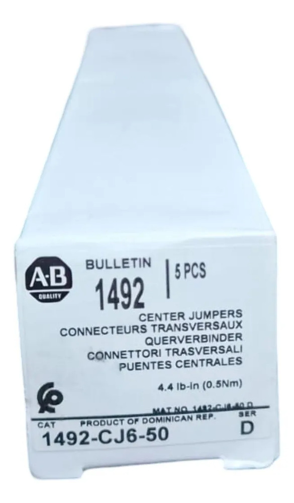 1492-cj6-50 Allen Bradley Terminal Block Jumpers