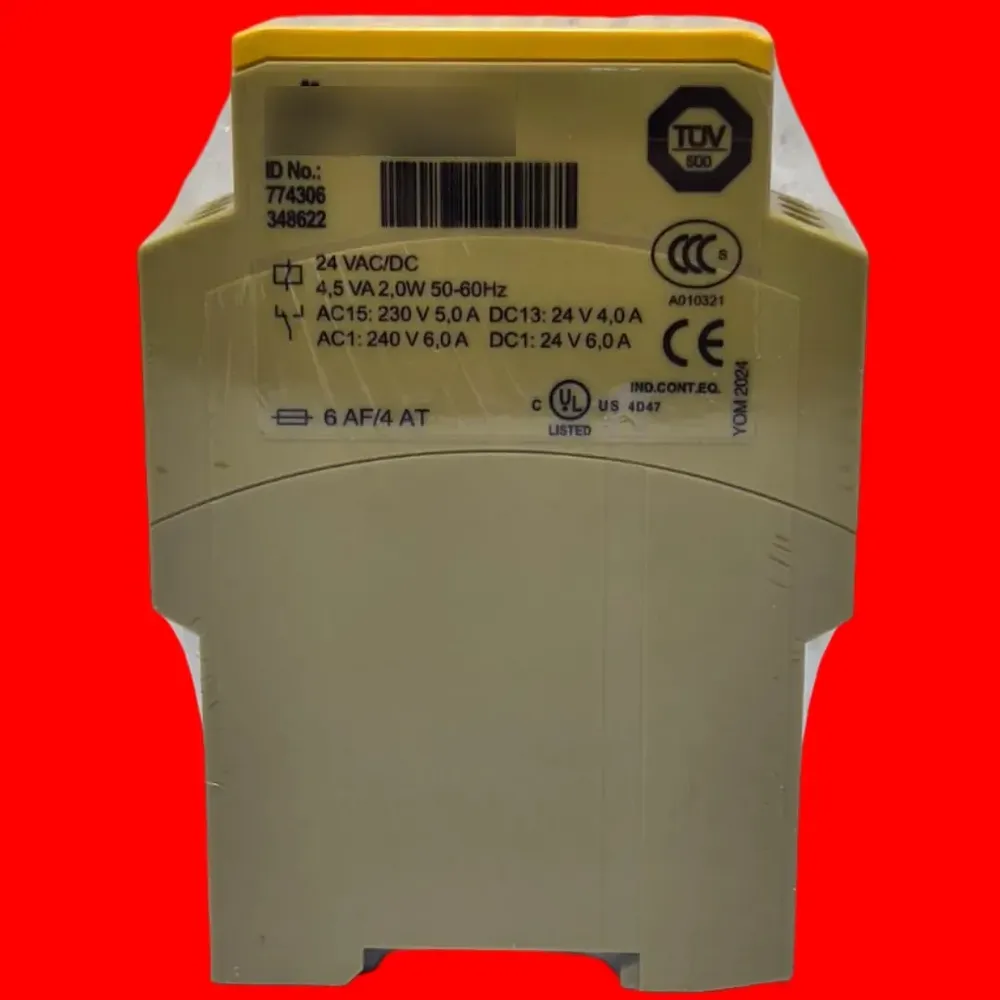 Pilz 774306 Pnoz X2.1 24vac/dc 2n/o Relé De Seguridad - Imagen 3