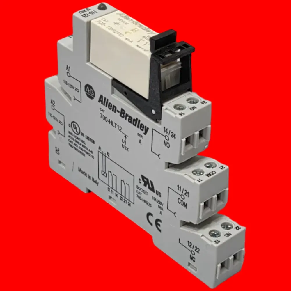 700-hlt12 Allen Bradley Relé Del Bloque De Terminales - Imagen 4