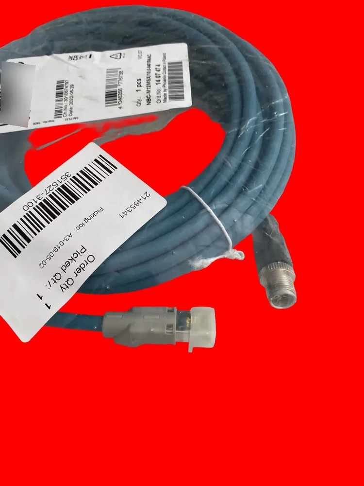 Phoenix Contact Nbc-m12msx/10,0-94f/r4ac Cable 14 07 47 4 - Imagen 3