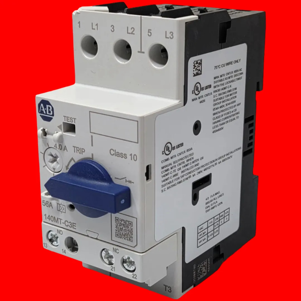 Allen Bradley 140mt-c3e-b40-cx Interruptor Automatico Gris - Imagen 4