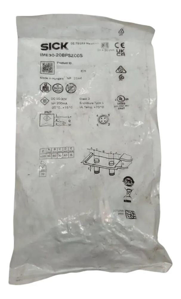 Sick Ime30-20bpszc0s Sensor De Proximidad Inductivo