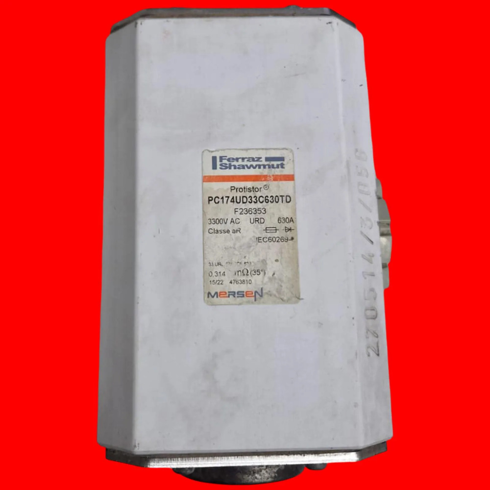 Pc174ud33c630td Ferraz Shawmut Fusible De Alta Velocidad - Imagen 2