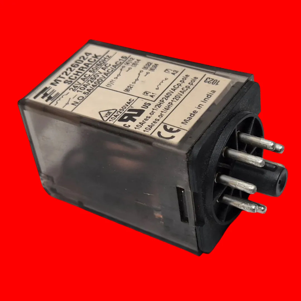 Mt226024 Schrack Relevador Encapsulado 10a 8p 24vac - Imagen 3