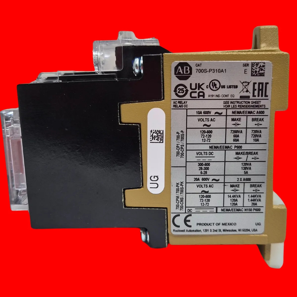 Allen Bradley 700s-p310a1 Relé De Control De Seguridad - Imagen 4