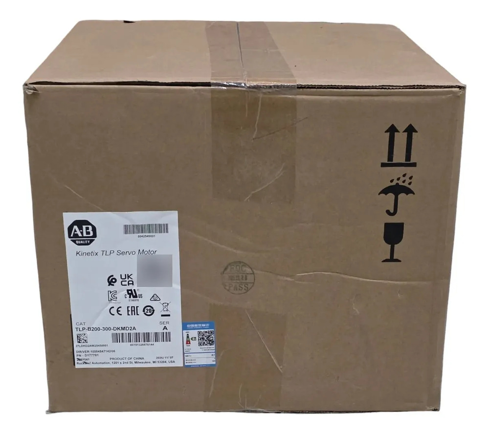 Tlp-b200-300-dkmd2a Servomotor Industrial Allen-bradley