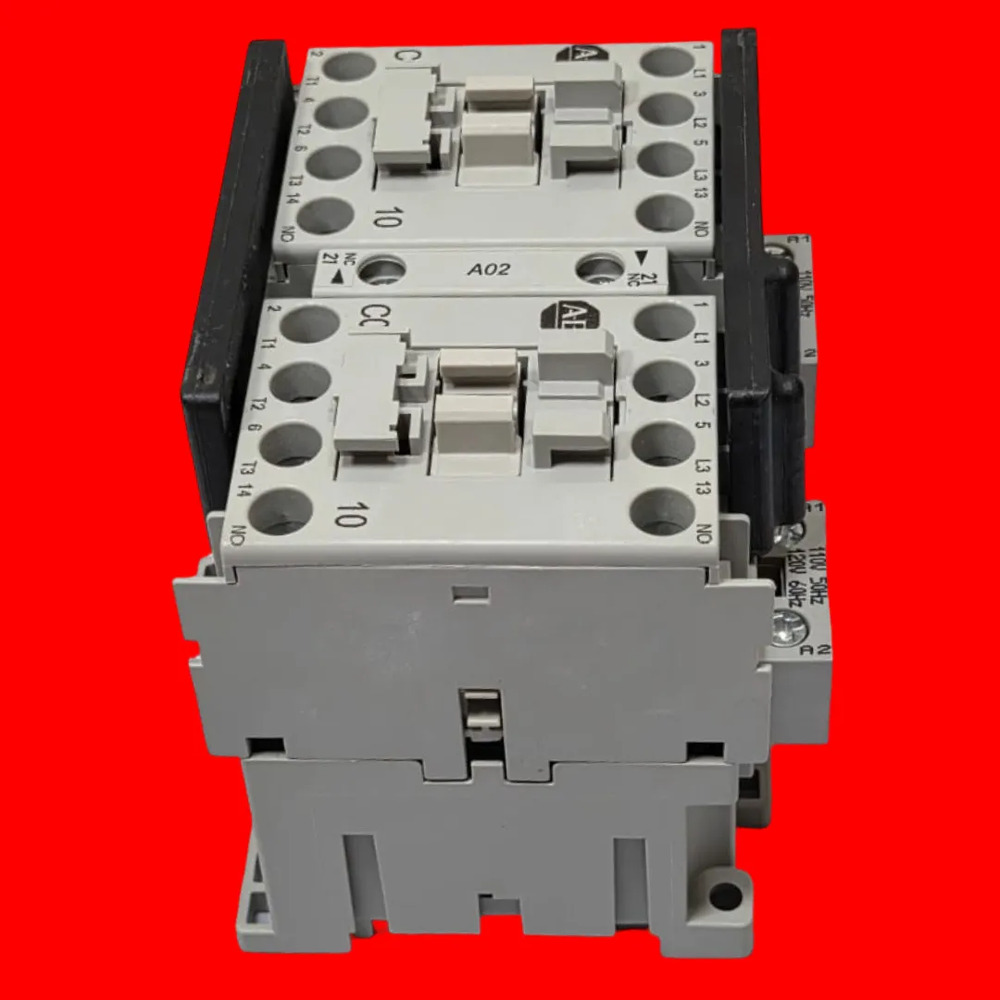 104-c09d22 Allen-bradley Reversing Contactor 9a 110vac - Imagen 3