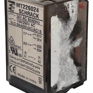 Mt226024 Schrack Relevador Encapsulado 10a 8p 24vac
