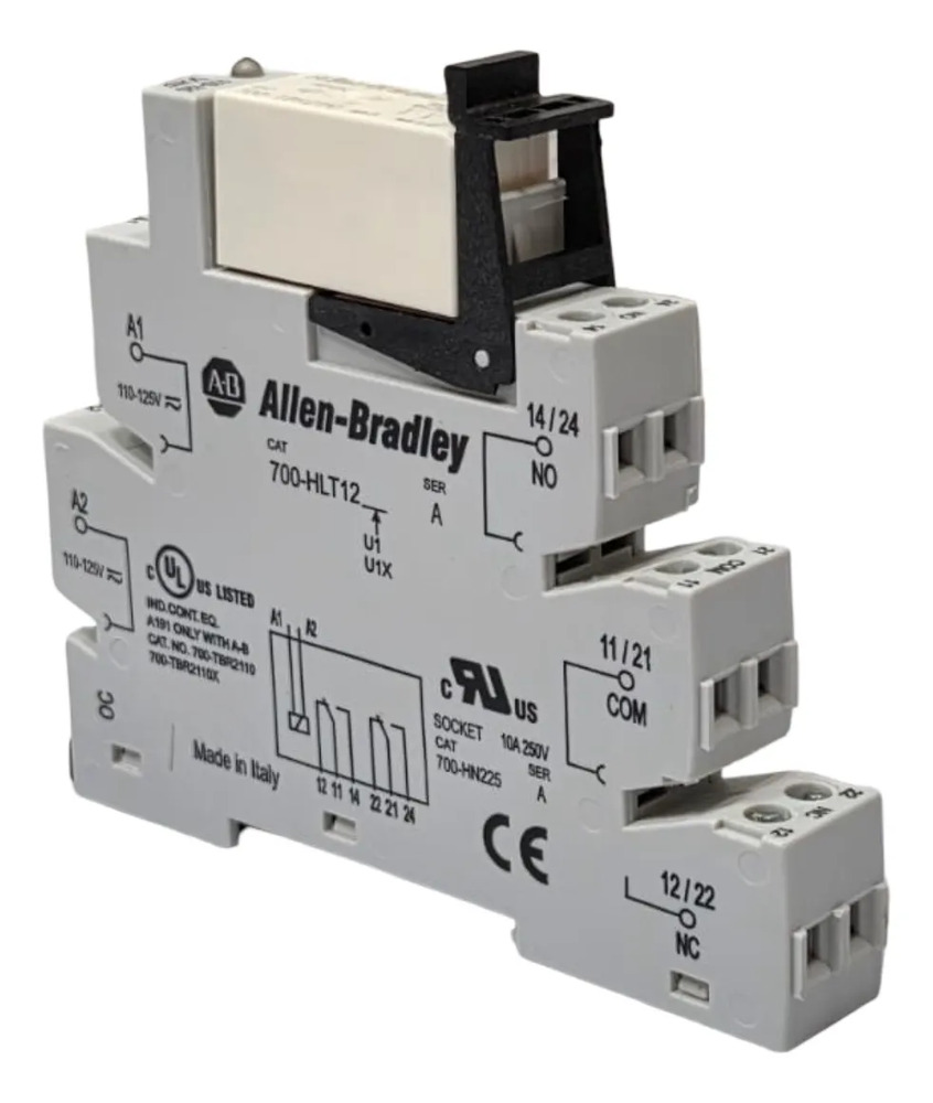 700-hlt12 Allen Bradley Relé Del Bloque De Terminales