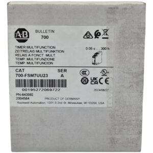 Allen Bradley 700-fsm7uu23 643592 Rele Temporizador