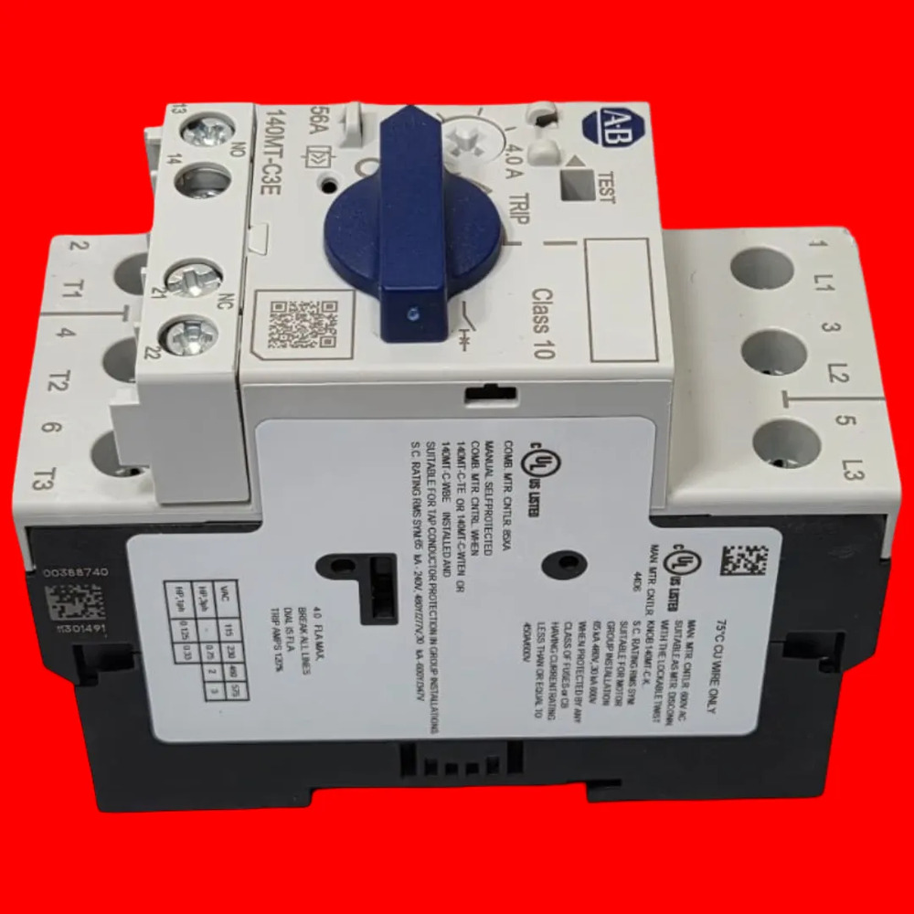 Allen Bradley 140mt-c3e-b40-cx Interruptor Automatico Gris - Imagen 5