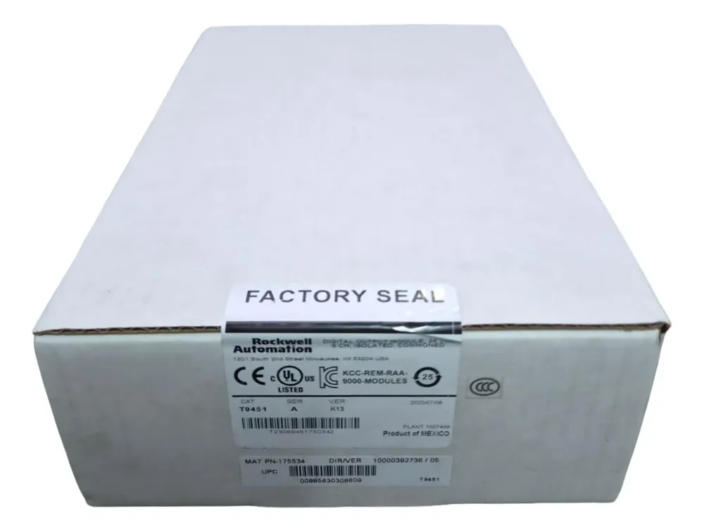 T9451 Allen Bradley Digital Output Module Triplex