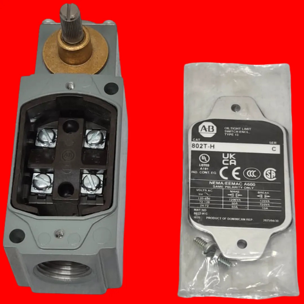 802t-h Allen Bradley Interruptor De Limite - Imagen 2