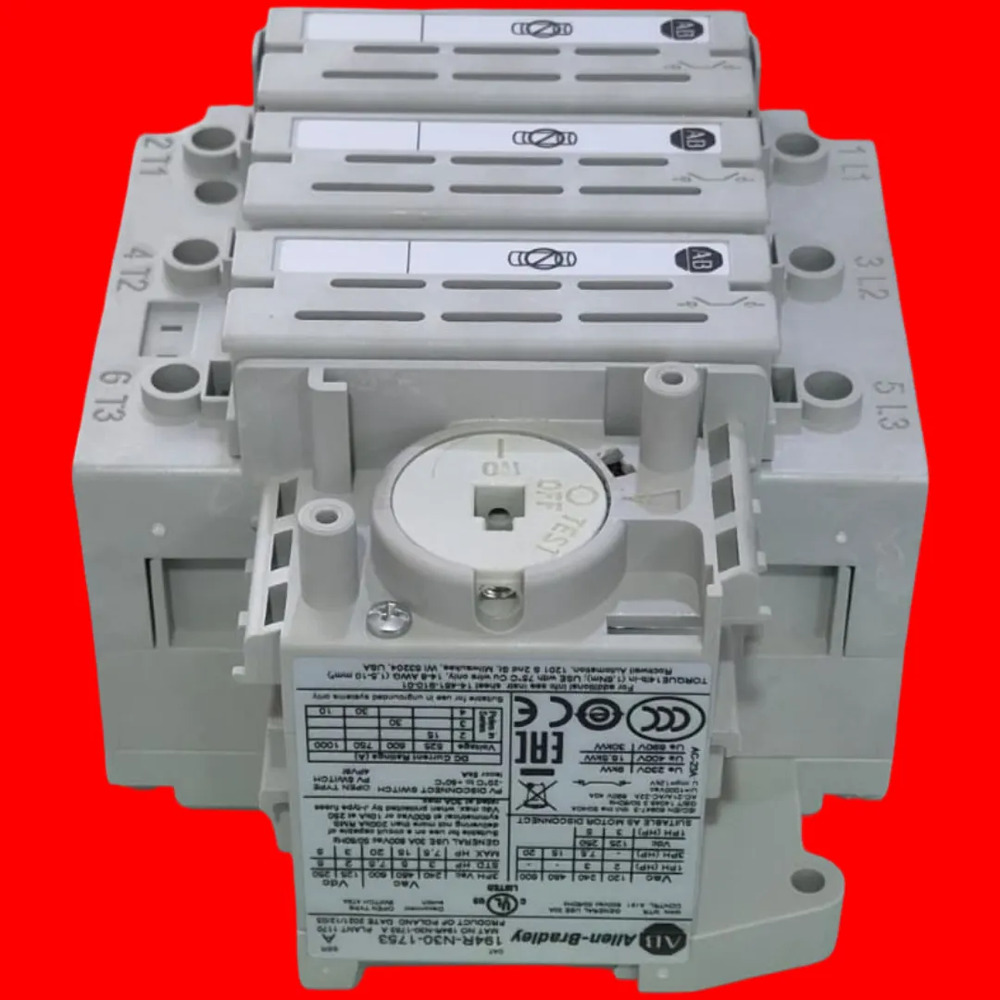 194r-n30-1753 Allen Bradley Fusionado Interruptor - Imagen 3