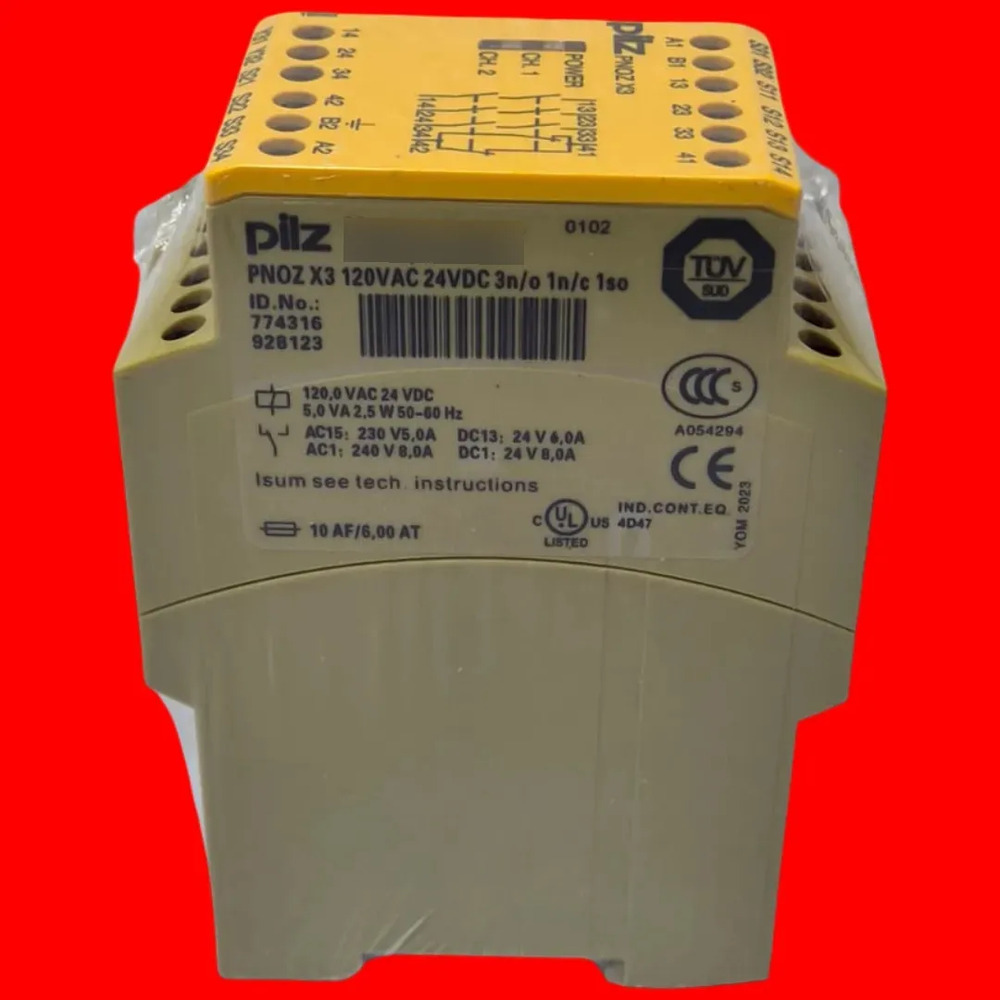 Pnoz-x3-120 Pilz Safety Relay Pnoz X3 120vac/24vdc 774316 - Imagen 4