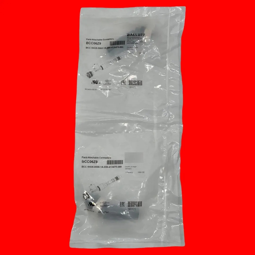 Cable Conector Balluff Bcc06z9 M12 Hembra Recto 4 Pz - Imagen 3