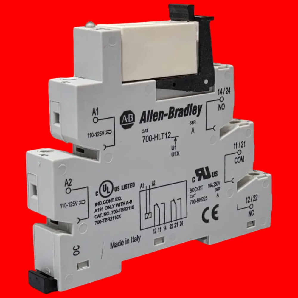 700-hlt12 Allen Bradley Relé Del Bloque De Terminales - Imagen 2