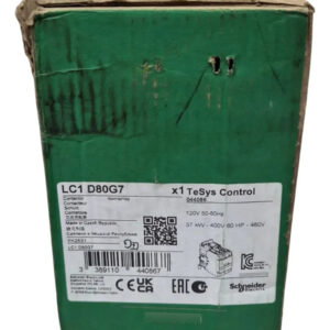 Contactor Electromagnético Schneider Electric Lc1d80g7