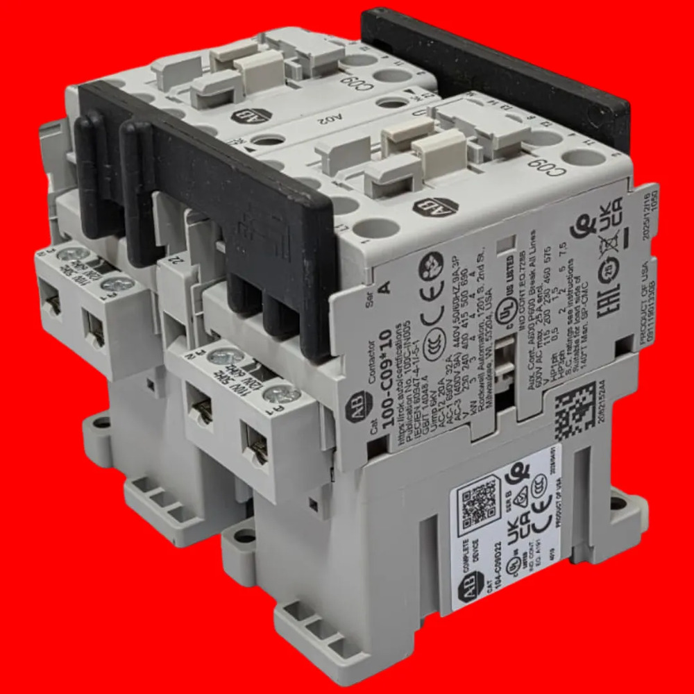 104-c09d22 Allen-bradley Reversing Contactor 9a 110vac - Imagen 6
