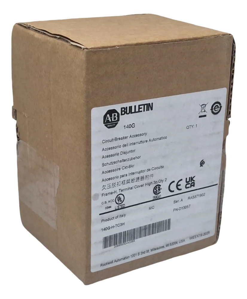 Allen Bradley 140g-h-tc3h Cubierta Terminal 3 Plos 50hz