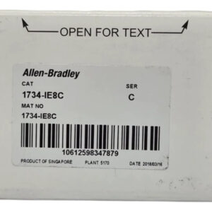 Módulo Entrada Analógica Allen Bradley 1734-ie8c Point I/o