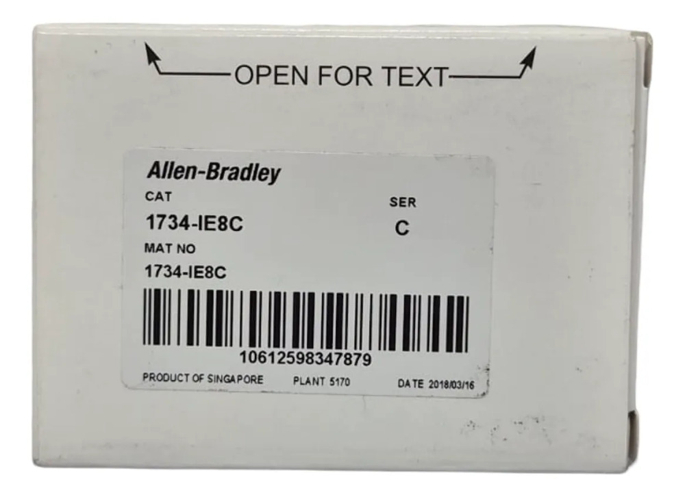 Módulo Entrada Analógica Allen Bradley 1734-ie8c Point I/o