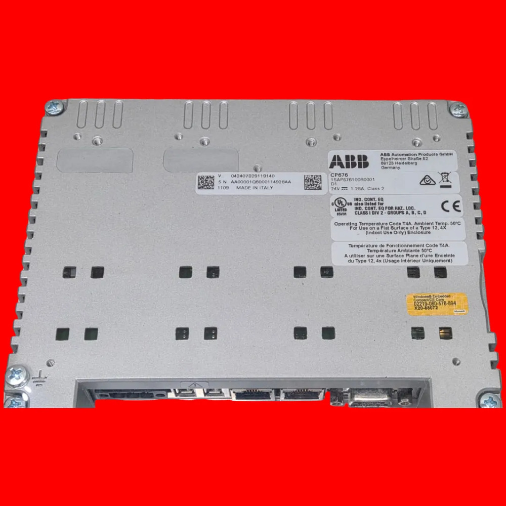 Abb 1sap576100r0001 Cp676 Clear Touch - Imagen 4