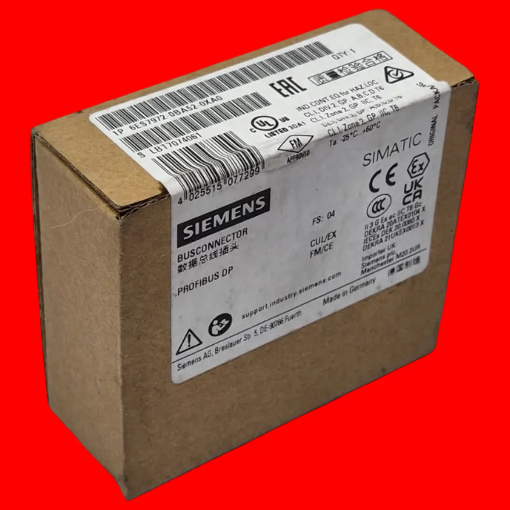 6es7972-0ba52-0xa0 Siemens Simatic Dp Conector - Imagen 2