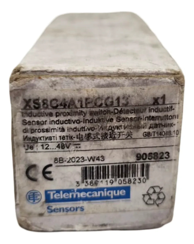 Telemecanique Interruptor Proximidad Xs8c4a1pcg13 Azul Oscuro