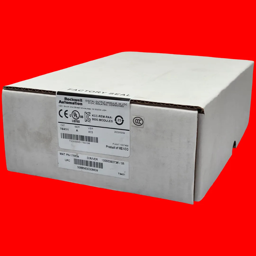 Allen-bradley T9451 8 Point Digital Output Module - Imagen 3
