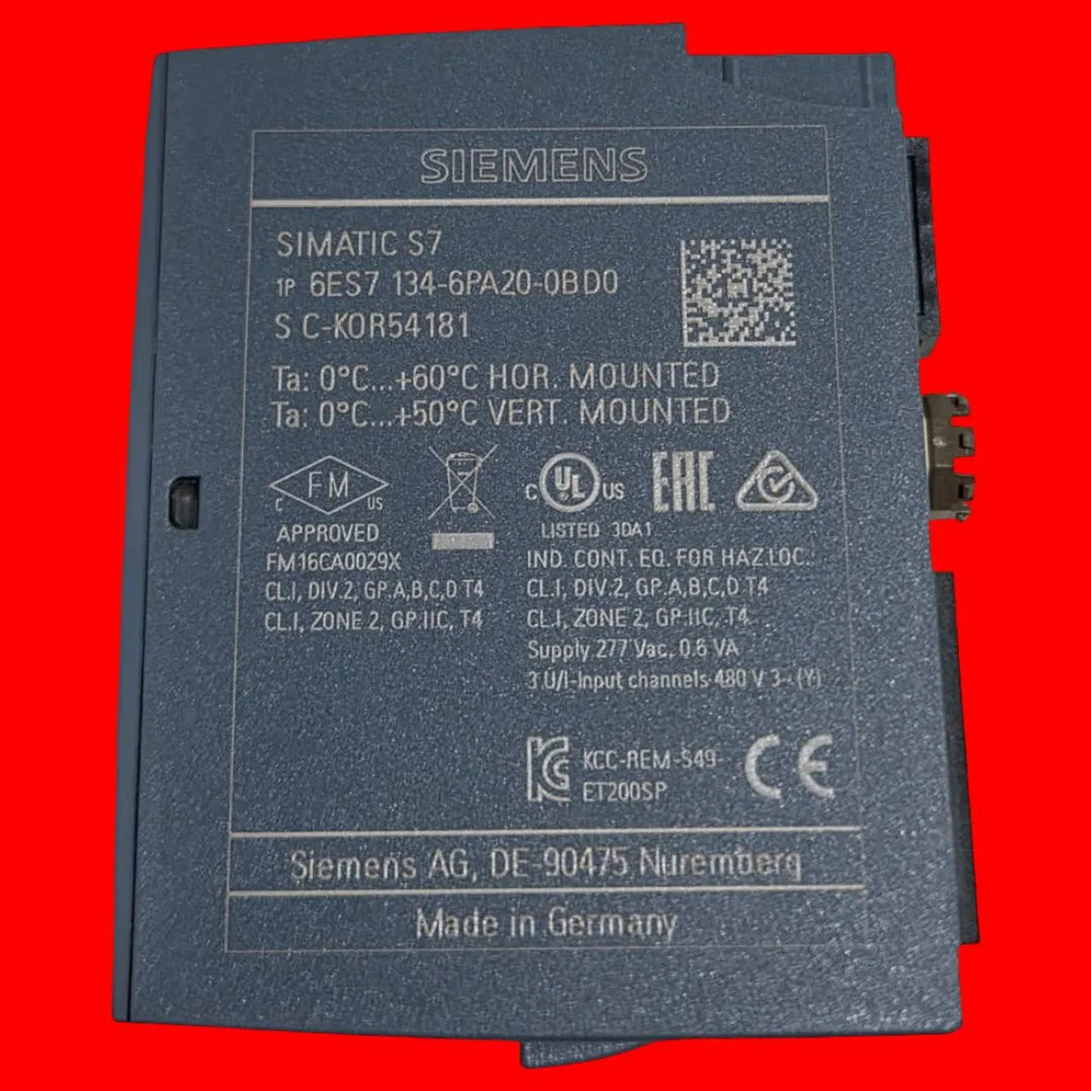 6es7134-6pa20-0bd0 Siemens Simatic Input Module - Imagen 5