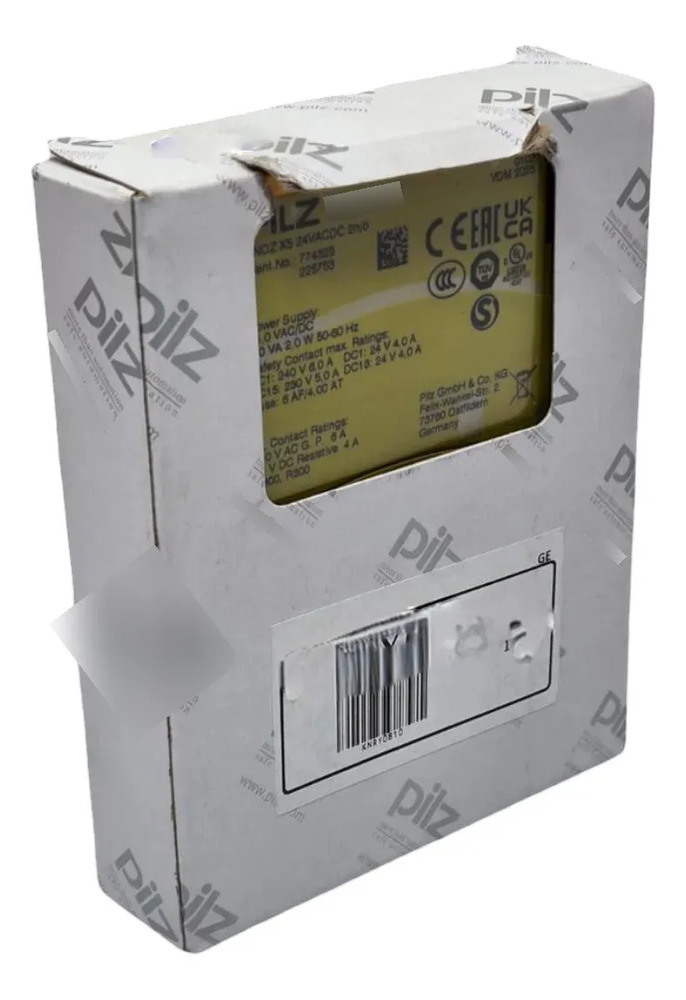 Pnoz-x5-24 Pilz Safety Relay Pnoz X5 2n/o 24v 774325