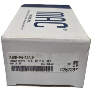 Válvula Solenoide Neumática Mac 916b-pm-613jm 4/2 24vdc