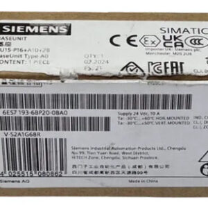 6es7193-6bp20-0ba0 Siemens Simatic Et200sp