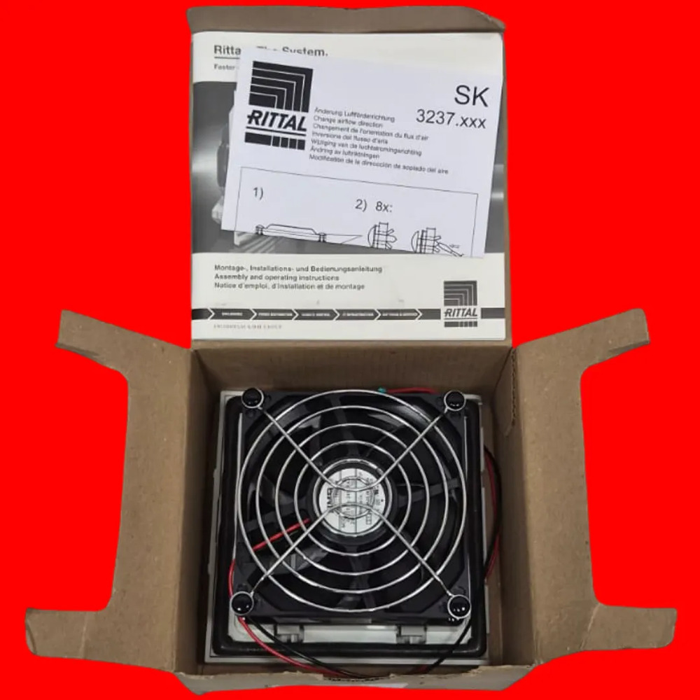 Rittal Sk 3237.124 Para Ventilación Negro - Imagen 2