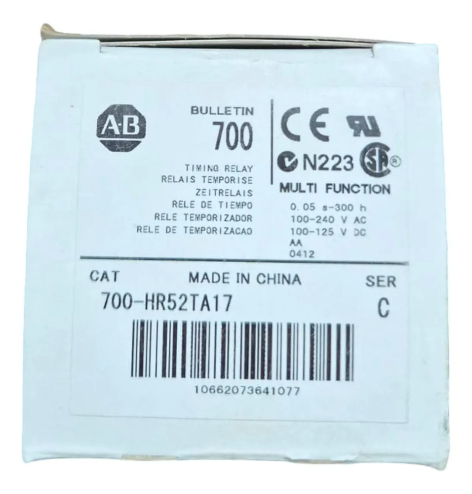 700-hr52ta17 Allen Bradley Temporizador Electrico