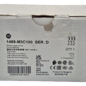 Pastilla Termomagnetica Allen Bradley 1489-m3c100 3 Polos 10