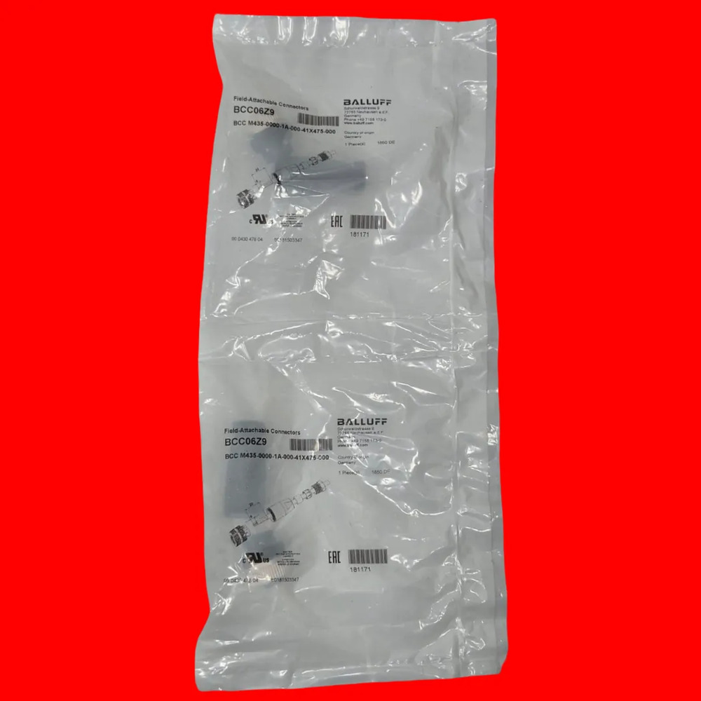Cable Conector Balluff Bcc06z9 M12 Hembra Recto 4 Pz - Imagen 2