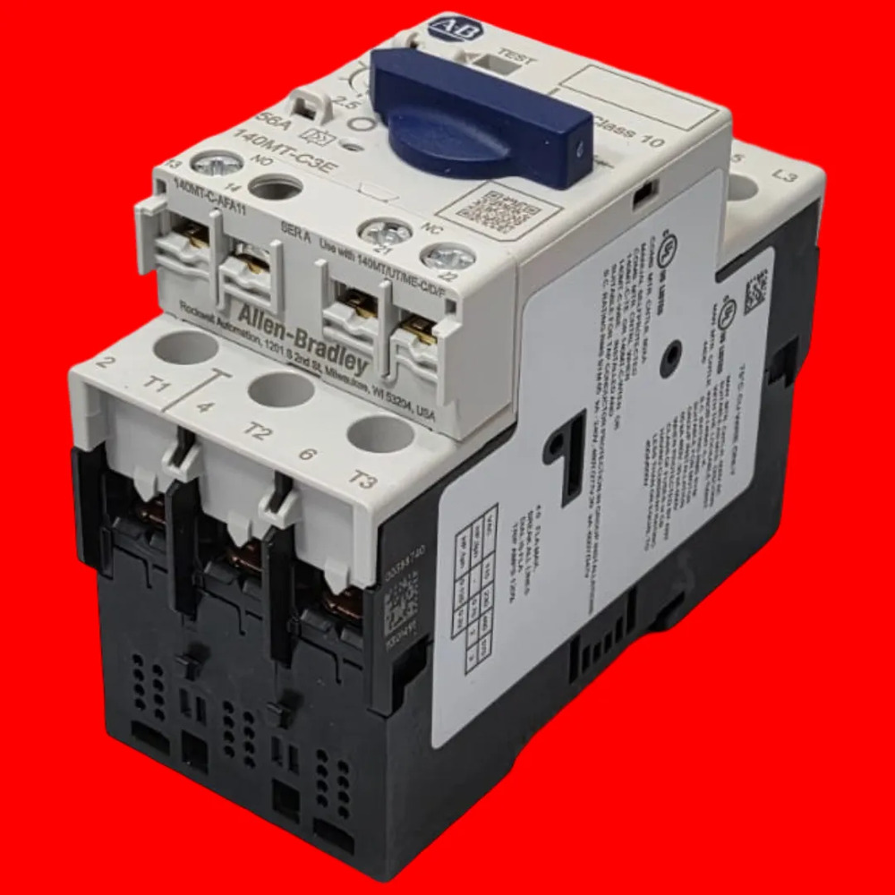 Allen Bradley 140mt-c3e-b40-cx Interruptor Automatico Gris - Imagen 6